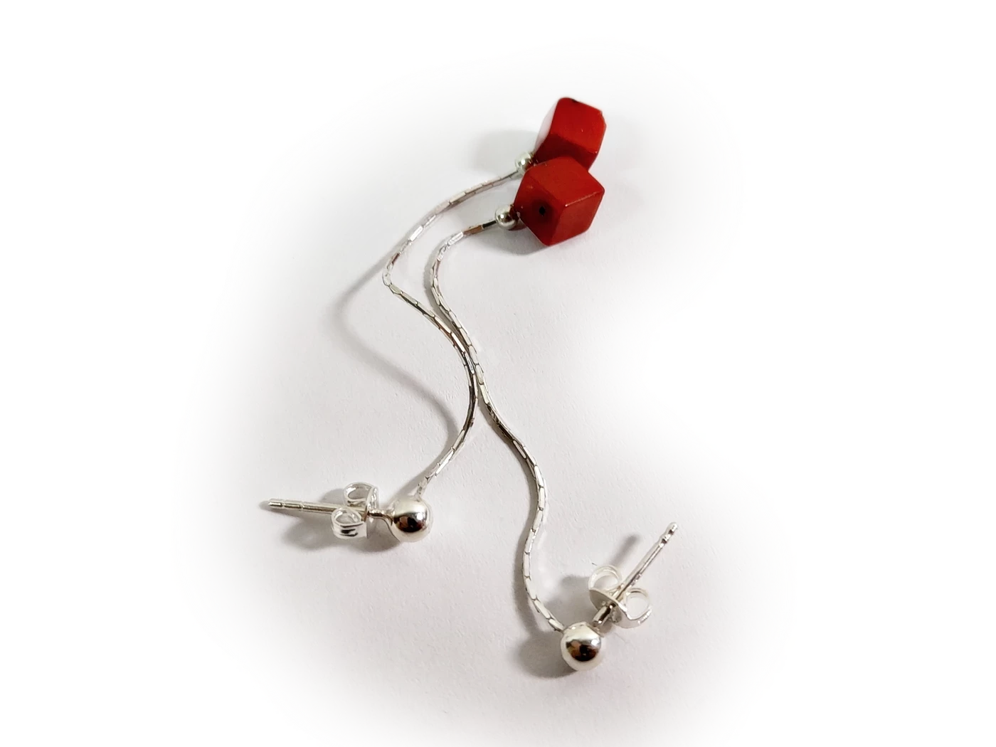 sdg185-srebro-925-kolczyki-czerwone-kwadraty-22g-stan-11323-2