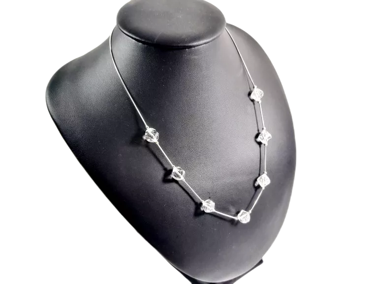 sdg062-srebro-925-naszyjnik-kuleczki-krysztalki-45cm-85g-wolnosci-2a-strzelce-krajenskie