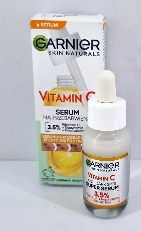 GARNIER VITAMIN C SERUM NA PRZEBARWIENIA Z WIT.C