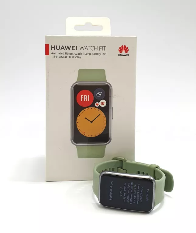 SMARTWATCH HUAWEI WATCH FIT TIA-B09 - MINT GREEN