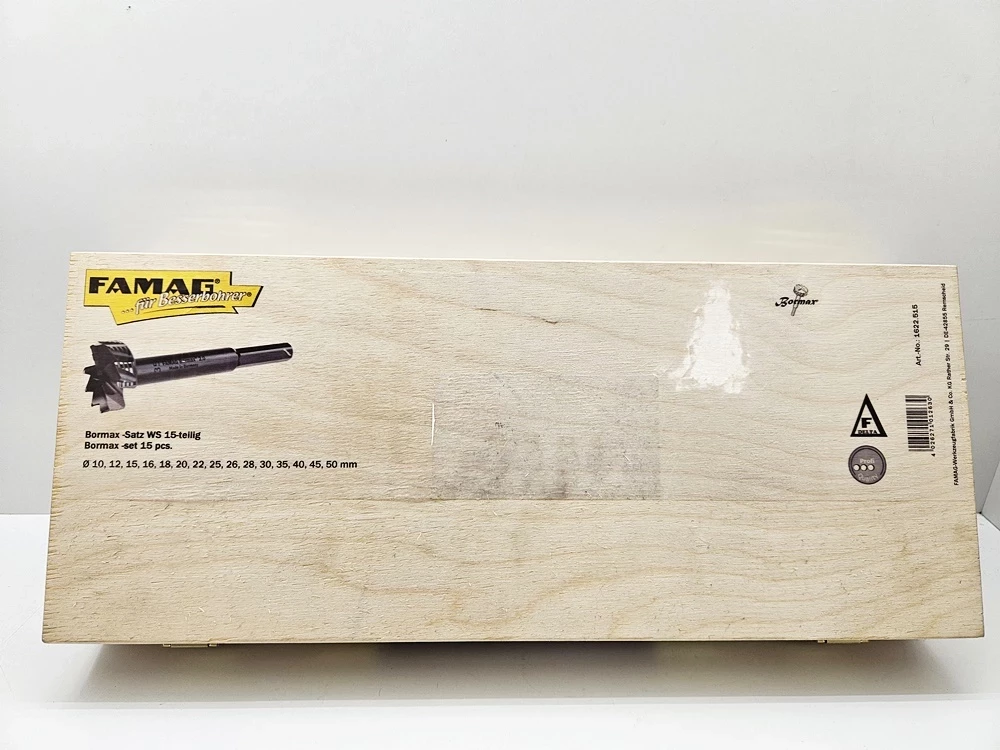 famag-zestaw-wiertel-bormax-15-sztuk-1622515-stan-powystawowy