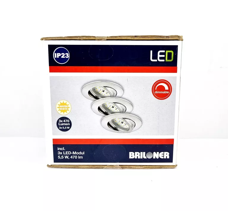 BRILONER LEUCHTEN LAMPA LED DO ZABUDOWY