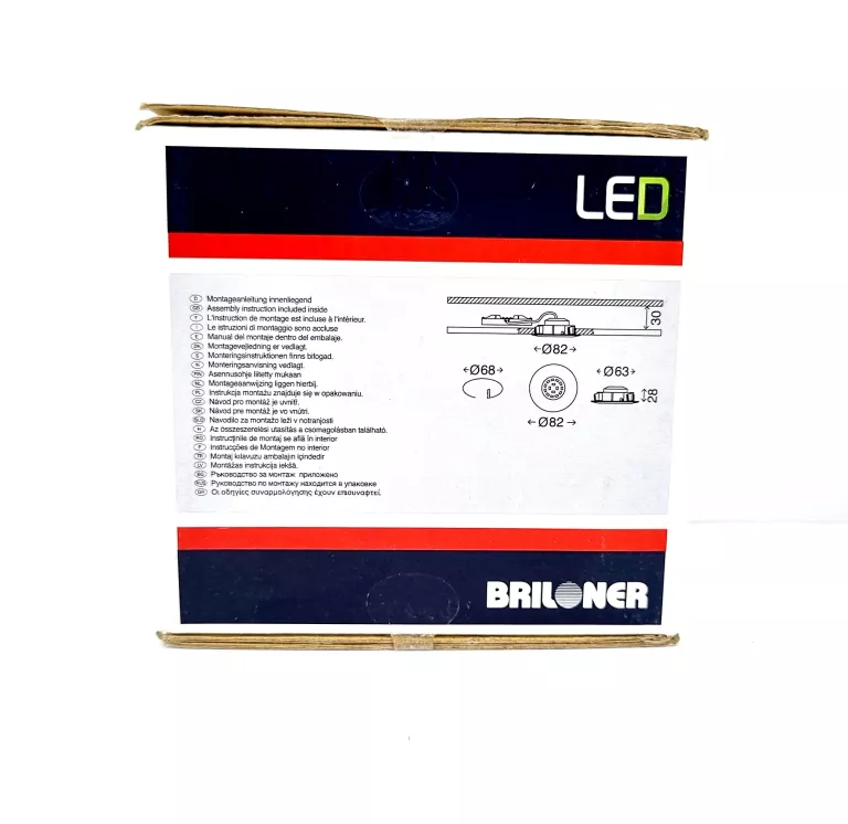 BRILONER LEUCHTEN LAMPA LED DO ZABUDOWY
