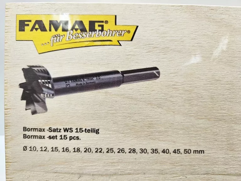 famag-zestaw-wiertel-bormax-15-sztuk-1622515-liczba-elementow-w-zestawie-15