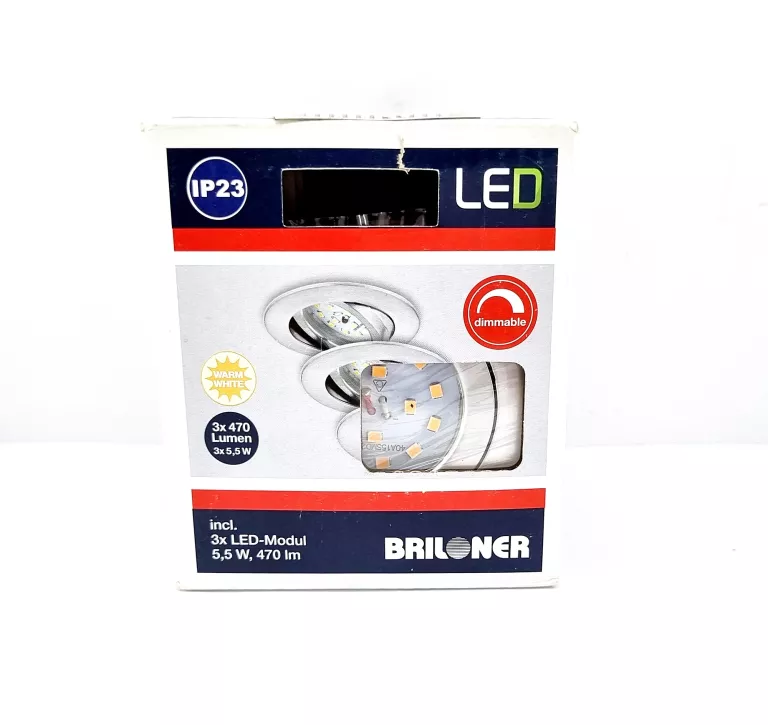 BRILONER LEUCHTEN LAMPA LED DO ZABUDOWY