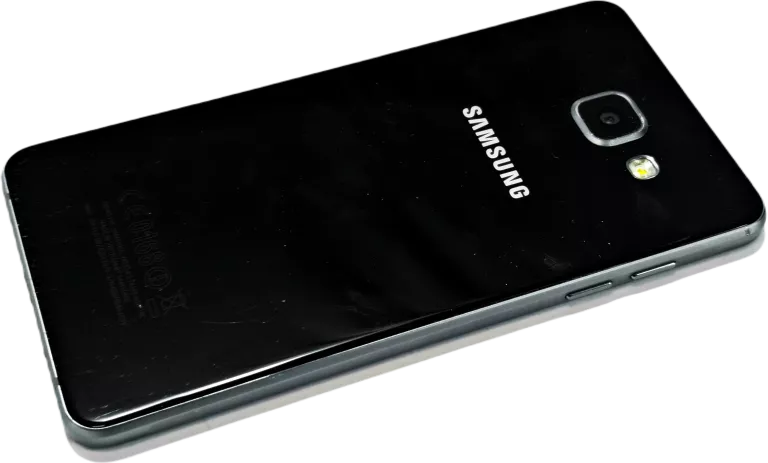 SAMSUNG GALAXY A5 2016 SM-A510F 2GB/16GB CZARNY PĘKNIĘTY RÓG