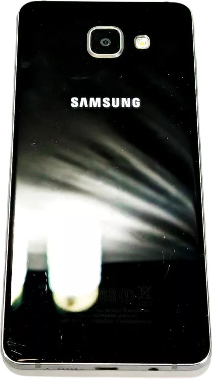 SAMSUNG GALAXY A5 2016 SM-A510F 2GB/16GB CZARNY PĘKNIĘTY RÓG