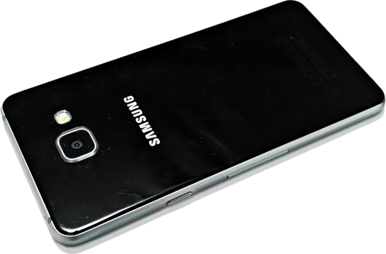 SAMSUNG GALAXY A5 2016 SM-A510F 2GB/16GB CZARNY PĘKNIĘTY RÓG