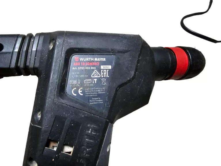 MŁOTOWIERTARKA WURTH MASTER ABH 18 COMPACT +AKU 5AH+ŁADOWARKA ALG 18/6 FAS