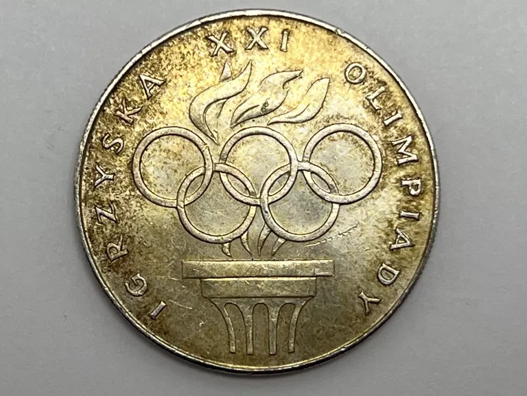 MONETA IGRZYSKA XXI OLIMPIADY 200 ZŁ 1976