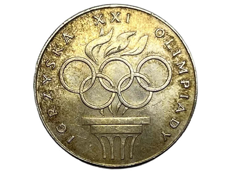 MONETA IGRZYSKA XXI OLIMPIADY 200 ZŁ 1976