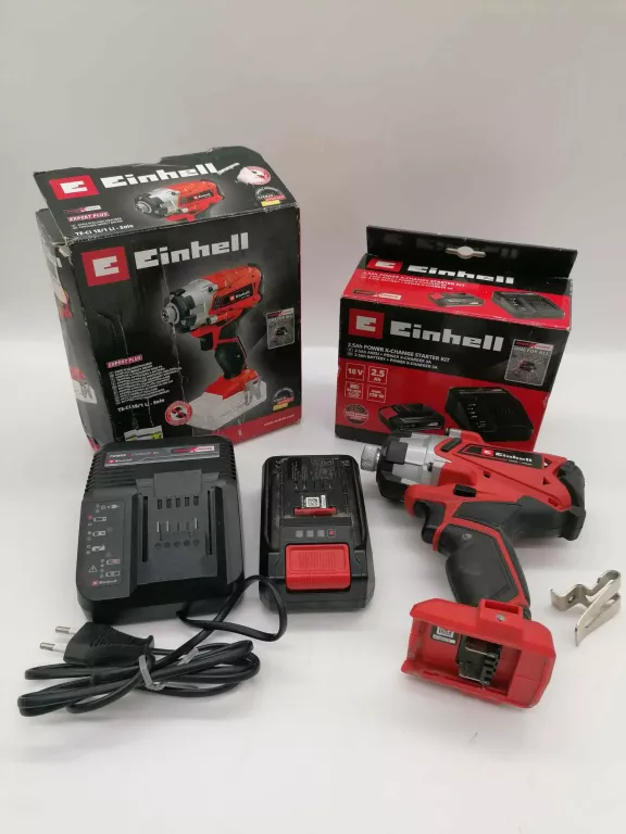 ZESTAW ZAKRĘTARKA EINHELL TE-CI 18/1 LI + BATERIA