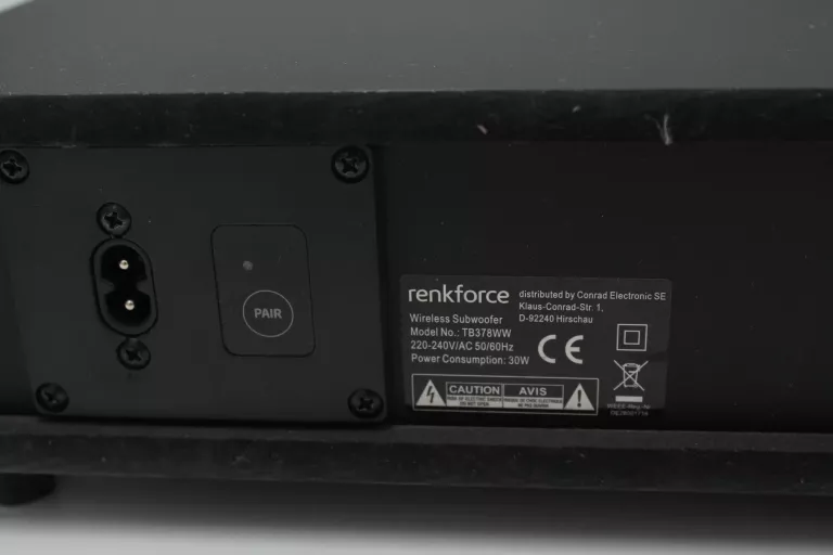 SOUNDBAR RENKFORCE TB378WW 2.1 + PILOT