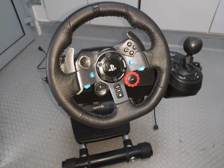 KIEROWNICA LOGITECH G29 + STOJAK + SHIFTER (PS3, PS4, PC), OKAZJA!!!