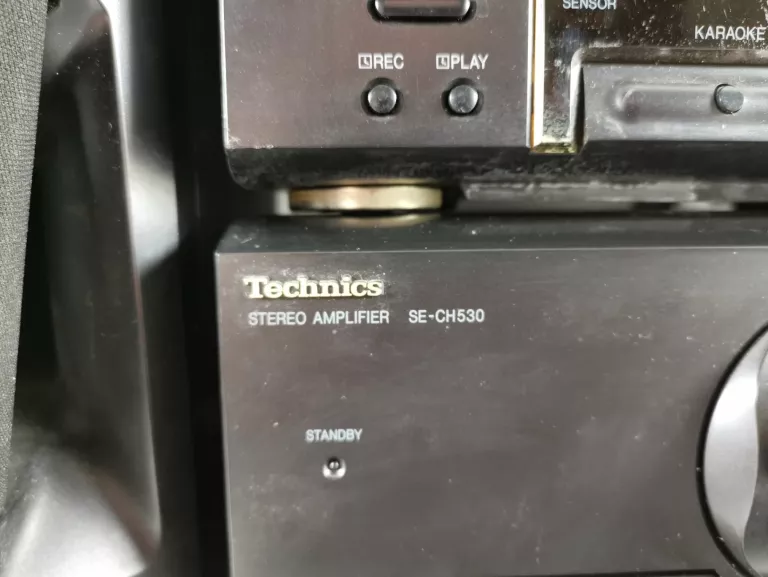 WIEŻA STEREO TECHNICS SE-CH530 + GŁOŚNIKI + PILOT