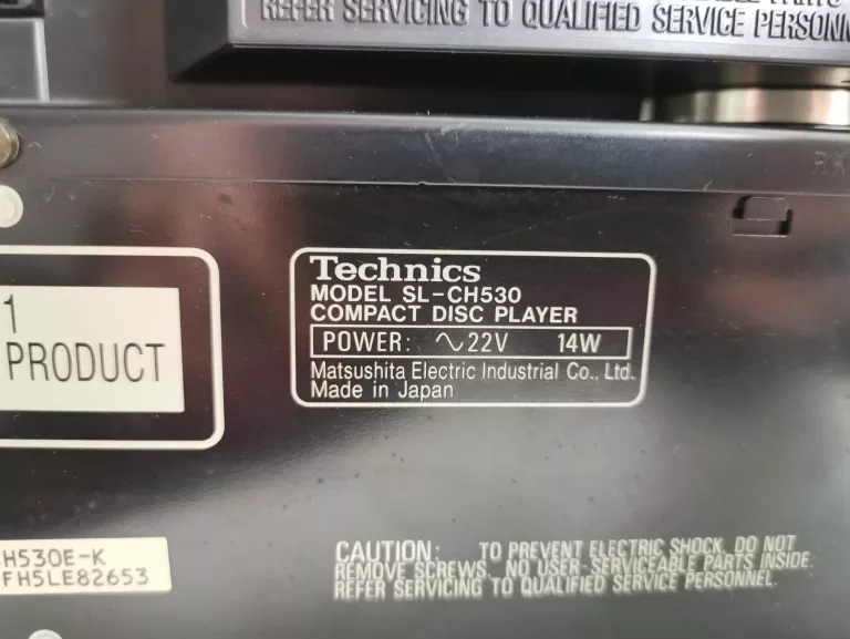 WIEŻA STEREO TECHNICS SE-CH530 + GŁOŚNIKI + PILOT