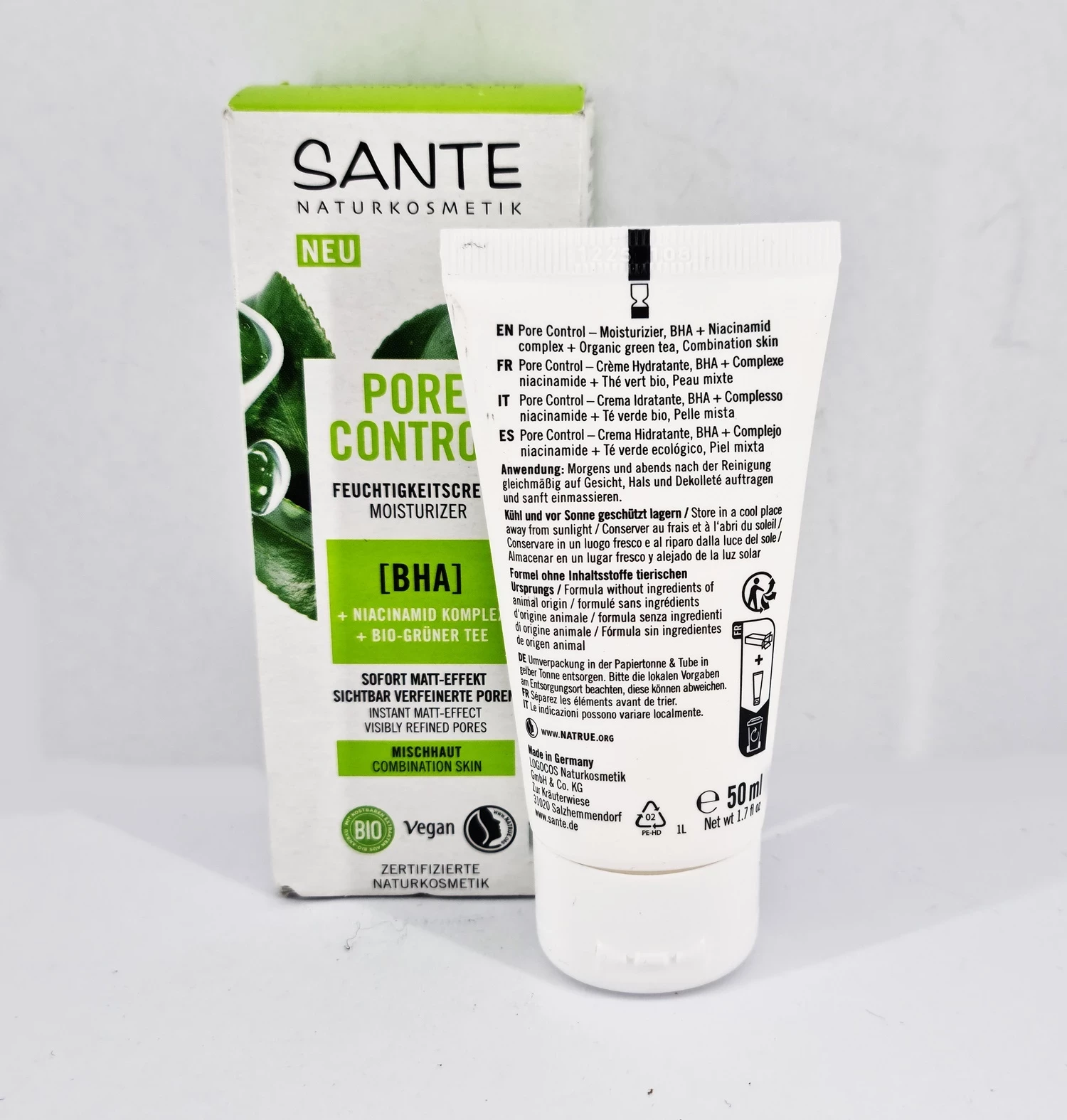sante-pore-control-bha-peeling-maska-do-twarzy-ean-gtin-4055297219785