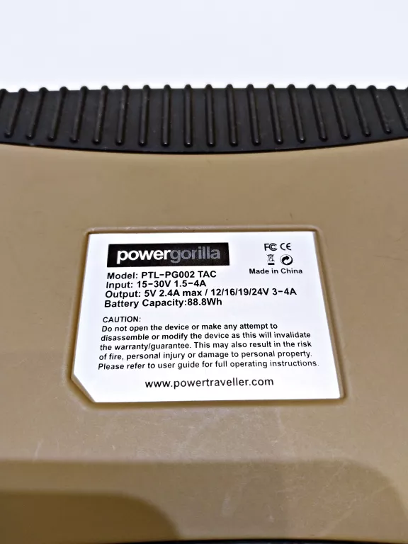 POWERTRAVELLER POWERGORILLA POWERBANK 24000MAH