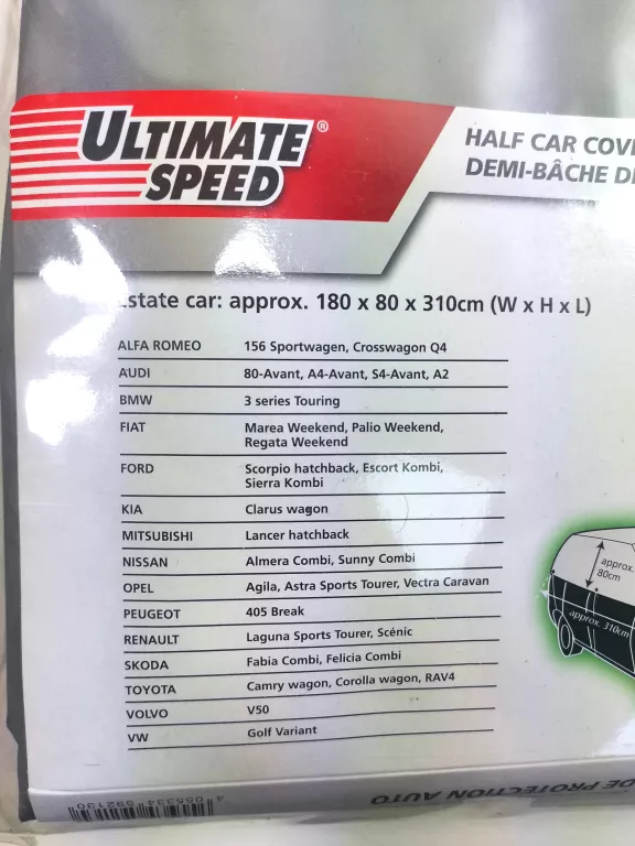 ULTIMATE SPEED PLANDEKA NA AUTO KPL
