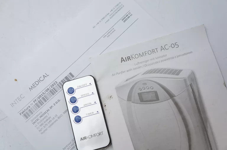 OCZYSZCZACZ POWIETRZA AIRKOMFORT AC-05