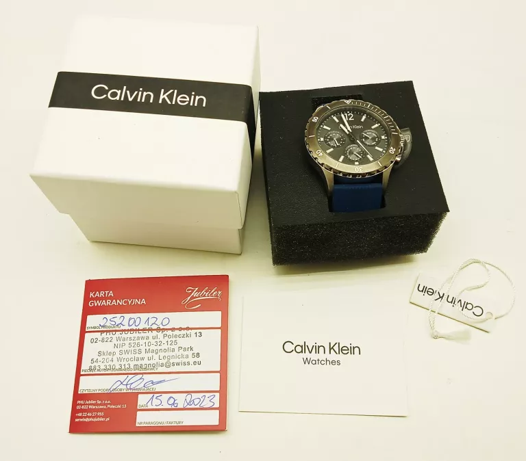 CALVIN KLEIN SPORT ANALOG GREY DIAL MEN'S WATCH-25200120