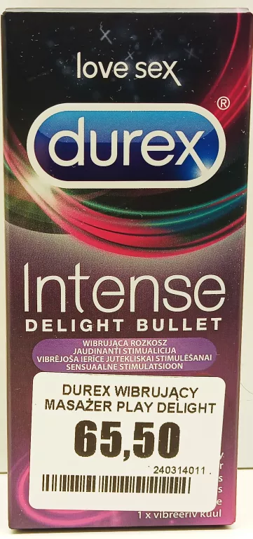 DUREX WIBRUJĄCY MASAŻER PLAY DELIGHT