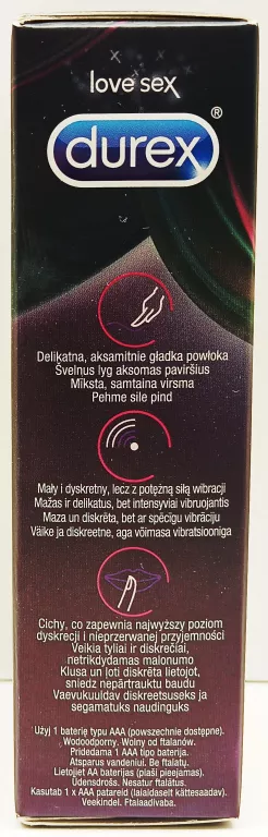 DUREX WIBRUJĄCY MASAŻER PLAY DELIGHT