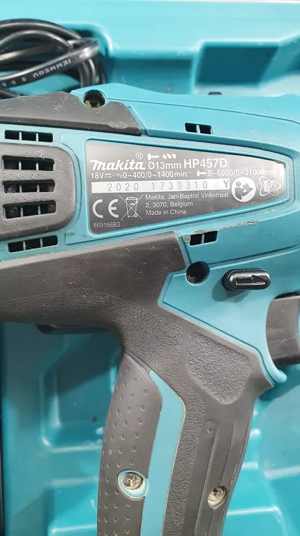 WKRETARKA MAKITA HP457D/2AKU 1.5AH/ŁAD/MAKITA/WALIZKA
