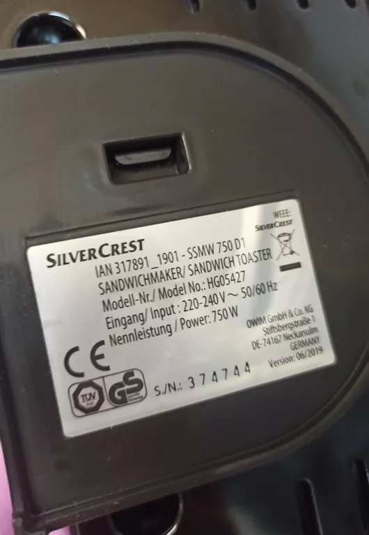 OPIEKACZ 3W1 SILVERCREST