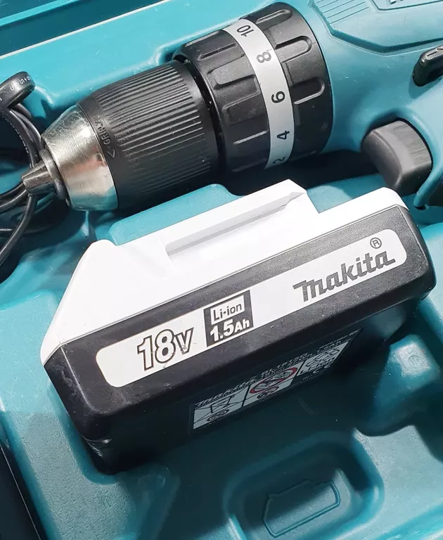 WKRETARKA MAKITA HP457D/2AKU 1.5AH/ŁAD/MAKITA/WALIZKA