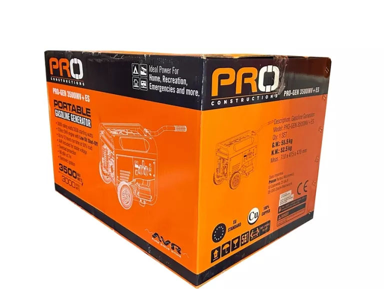 AGREGAT PRĄDOTWÓRCZY PROGEN 3500 INV+ES 3500W GW DO 2025R! Loombard.pl