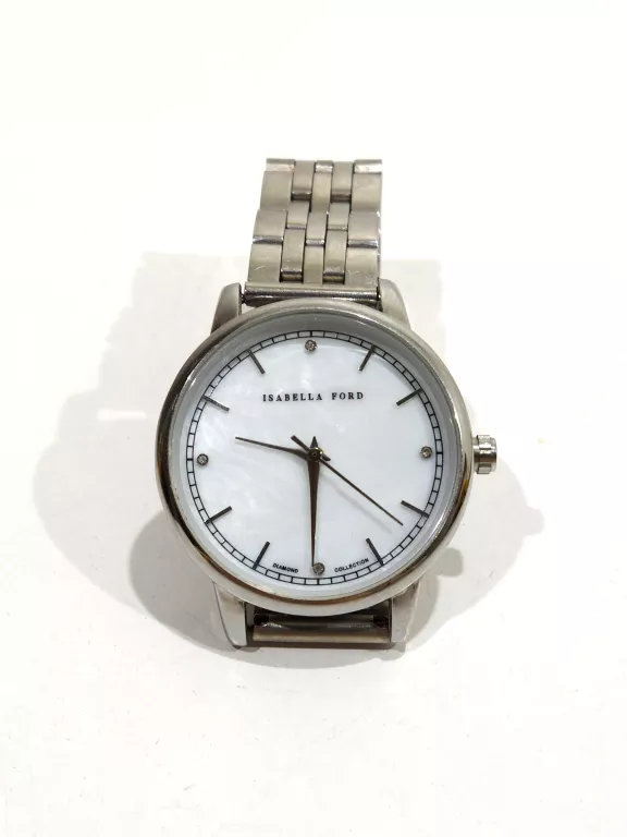 ZEGAREK ISABELLA FORD DEMI SILVER LINK DIAMOND COLLECTION