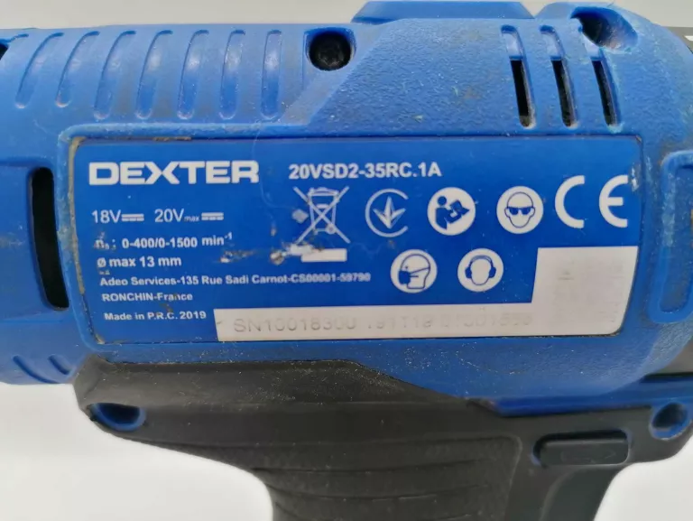 WKRETARKA DEXTER 20VSD2-35RC.1A + WALIZKA