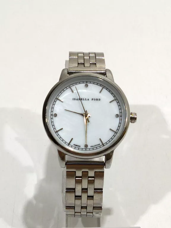 ZEGAREK ISABELLA FORD DEMI SILVER LINK DIAMOND COLLECTION