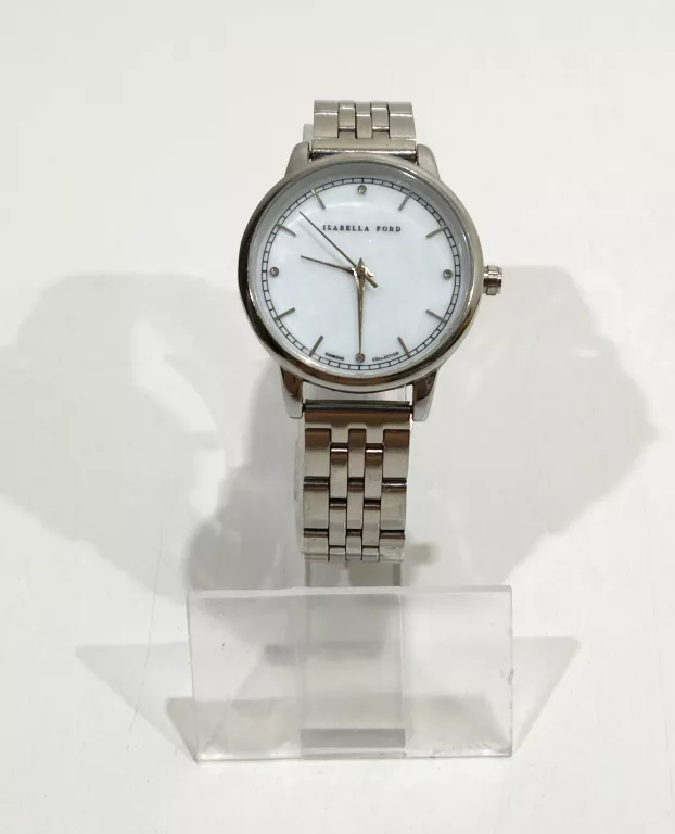 ZEGAREK ISABELLA FORD DEMI SILVER LINK DIAMOND COLLECTION