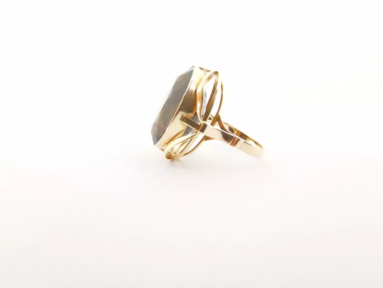 PIĘKNY PIERŚCIONEK 12.33G / 585