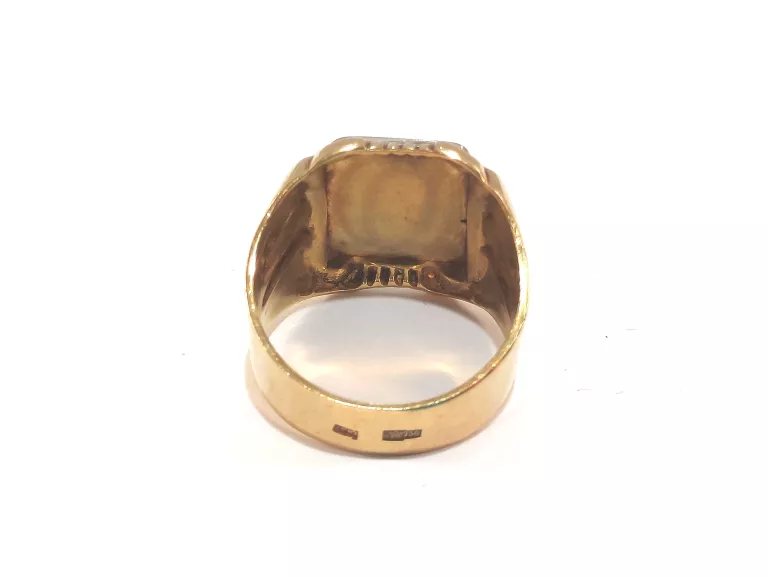 PIĘKNY ZŁOTY SYGNET P750 13.37G R24