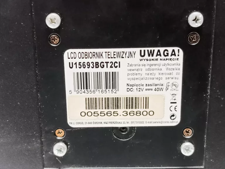 TELEWIZOR PROVISION U15693BGT2CI