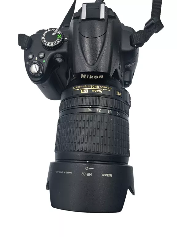 APARAT NIKON D5000 + OBIEKTYW NIKKOR 18-105 MM + TORBA I AKCESORIA OPIS!