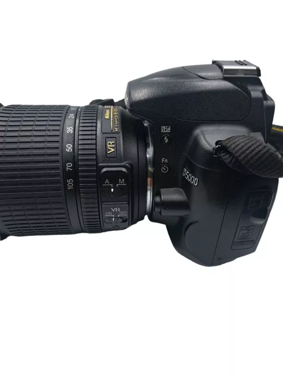 APARAT NIKON D5000 + OBIEKTYW NIKKOR 18-105 MM + TORBA I AKCESORIA OPIS!