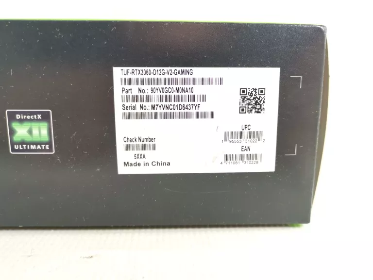 KARTA GRAFICZNA GEFORCE RTX 3060