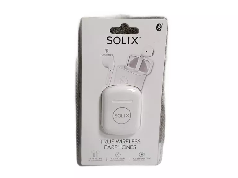 SŁUCHAWKI BLUETOOTH SOLIX BIAŁE