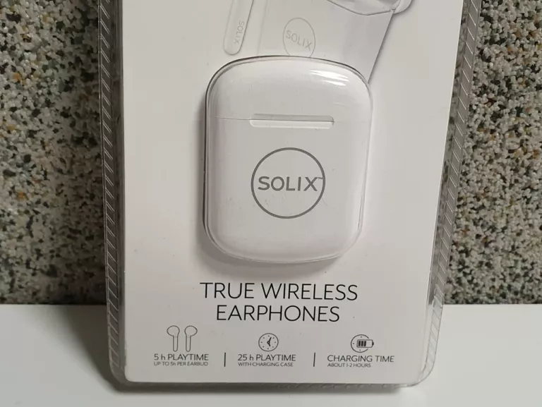 SŁUCHAWKI BLUETOOTH SOLIX BIAŁE