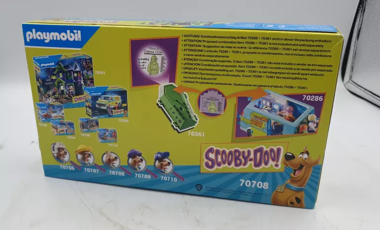 KLOCKI PLAYMOBIL SCOOBY-DOO 70708