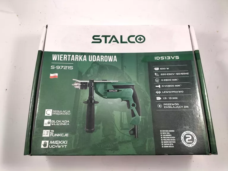 WIERTARKA UDAROWA 600W STALCO IDS13VS STALCO S-97215