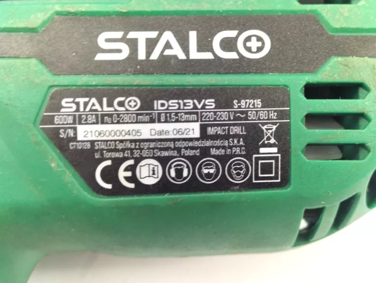 WIERTARKA UDAROWA 600W STALCO IDS13VS STALCO S-97215