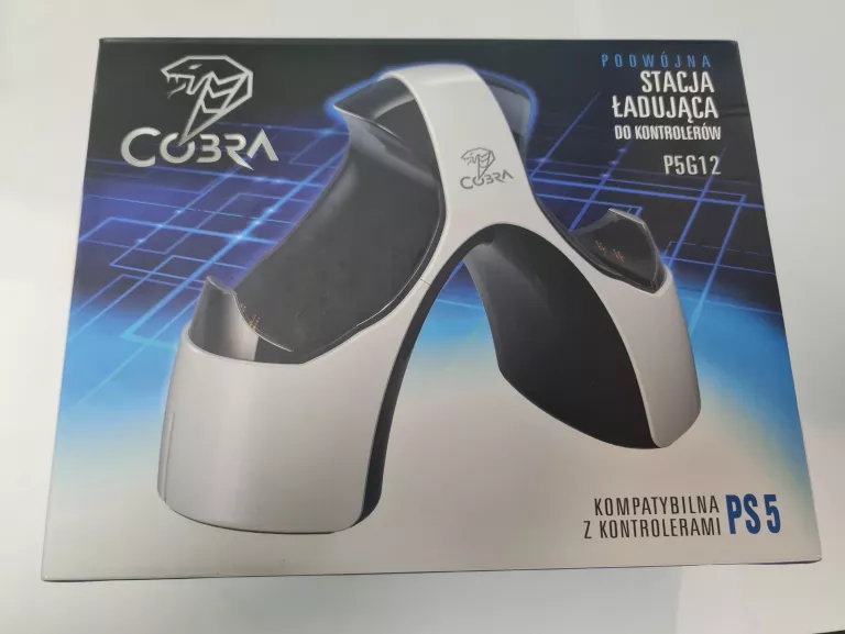 STACJA ŁADUJĄCA COBRA PS5 DUO P5G12