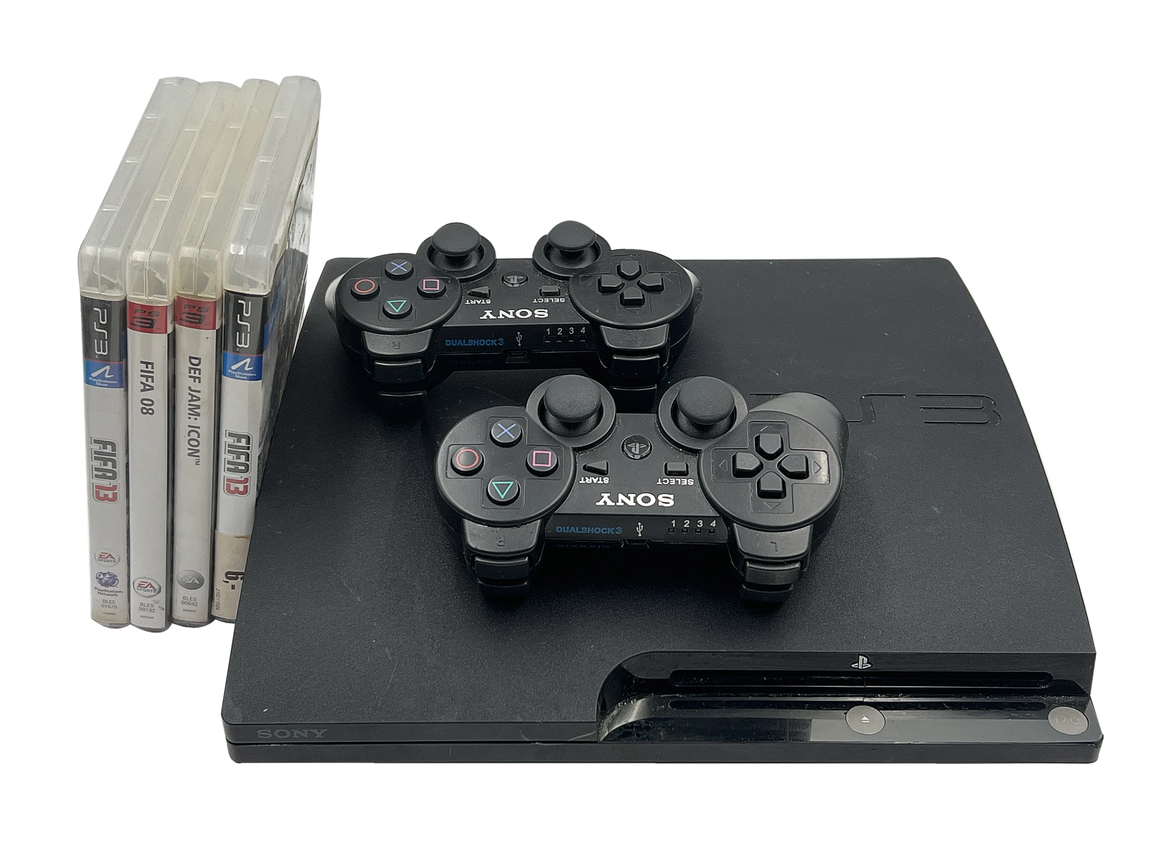 konsola-playstation-3-ps3-slim-cech-2104a-120gb-2-xpad-gry-kolor-czarny