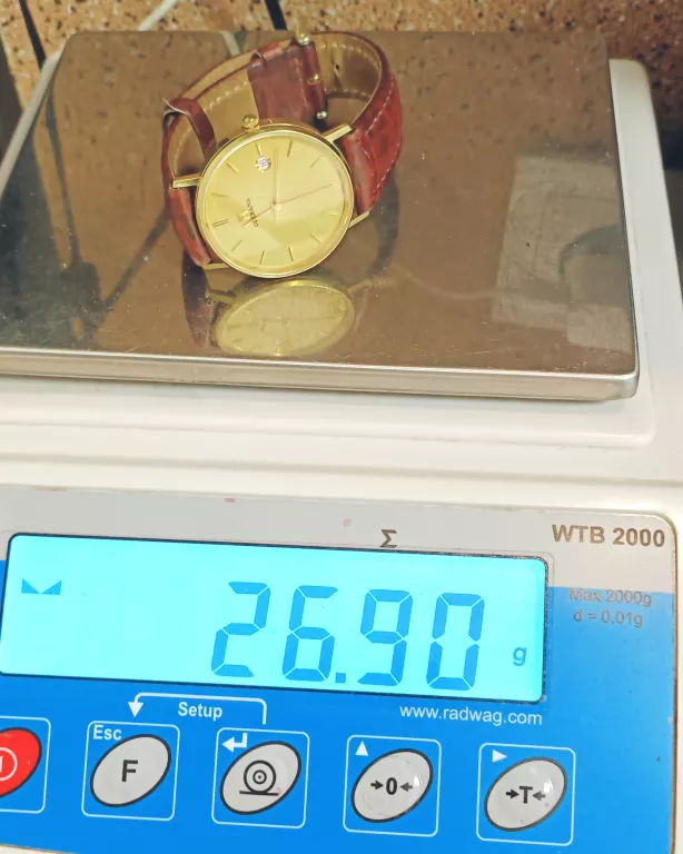 ZŁOTY ZEGAREK DELBANA 35101 585
