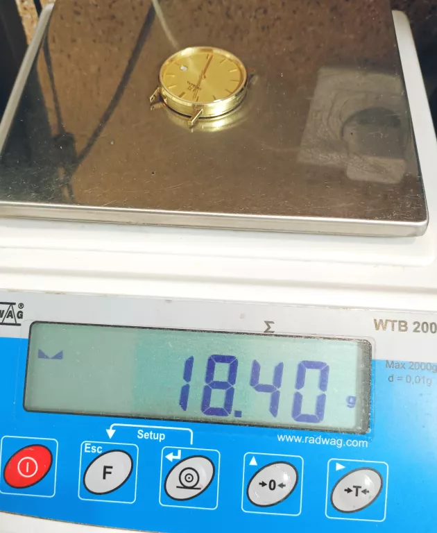 ZŁOTY ZEGAREK DELBANA 35101 585